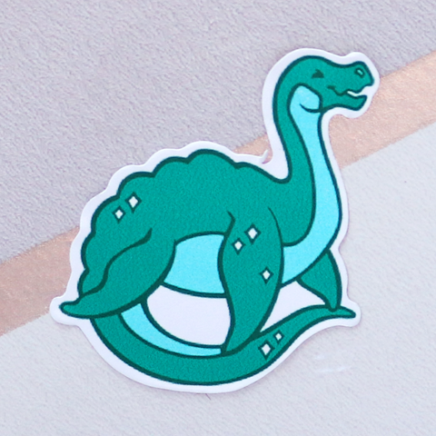 Loch Ness Monster Vinyl Sticker