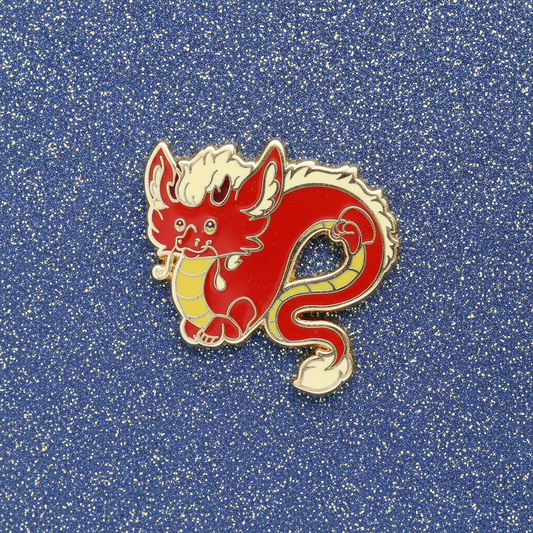 Noodle Dragon Mini Pin