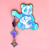 Space Panda Enamel Pin