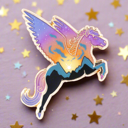 Pegasus Enamel Pin