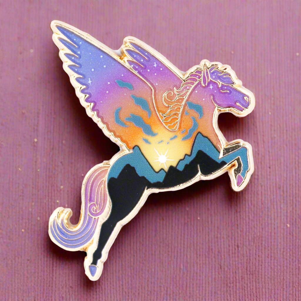 Pegasus Enamel Pin