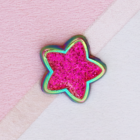 Pink Star Mini Pin