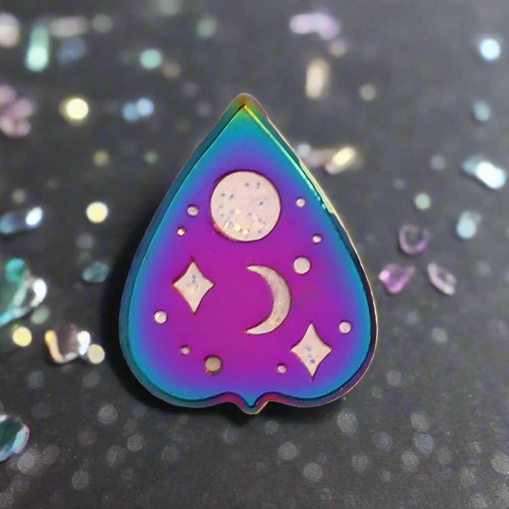 Rainbow Ouija Panchette Mini Pin