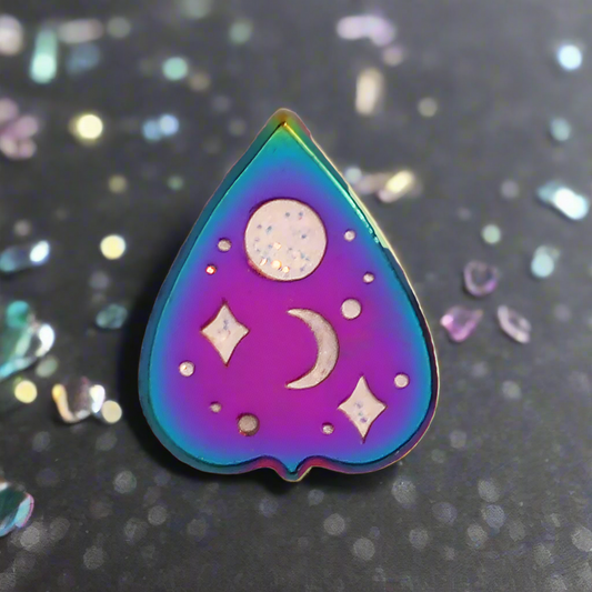 Rainbow Ouija Panchette Mini Pin