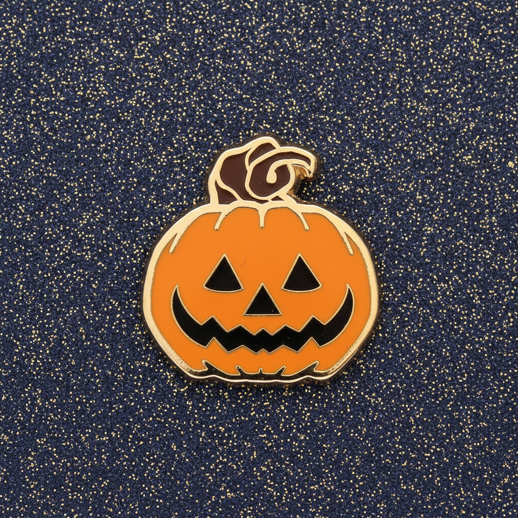 Jack-O-Lantern Mini Pin