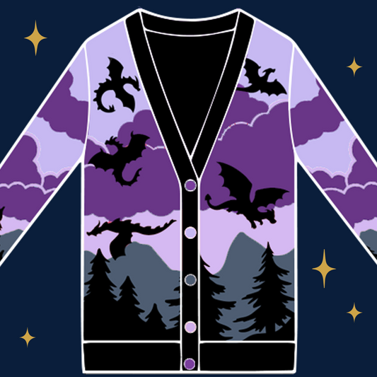 Purple Dragon Cardigan PRE-ORDER