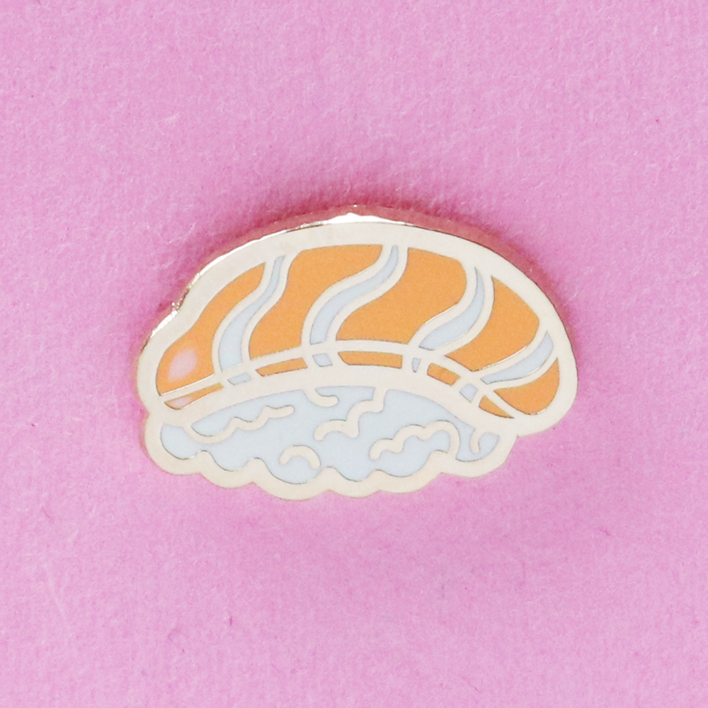 Salmon Nigiri Sushi Mini Pin