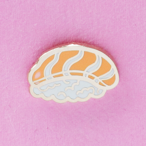 Salmon Nigiri Sushi Mini Pin