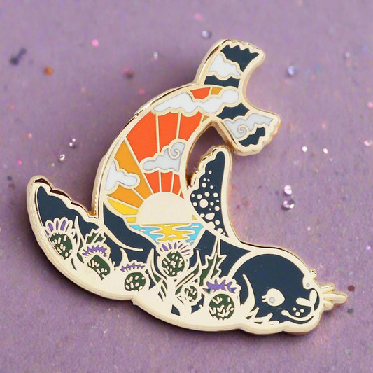 Seal Enamel Pin