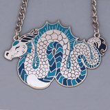 Silver Dragon Pendant