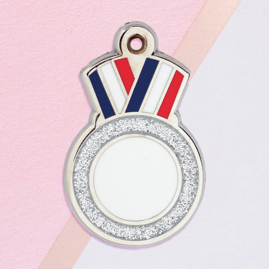 Silver Medal Charms