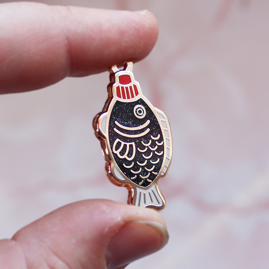 Soy Sauce Fish Engraveable ID Pet Tag Charm