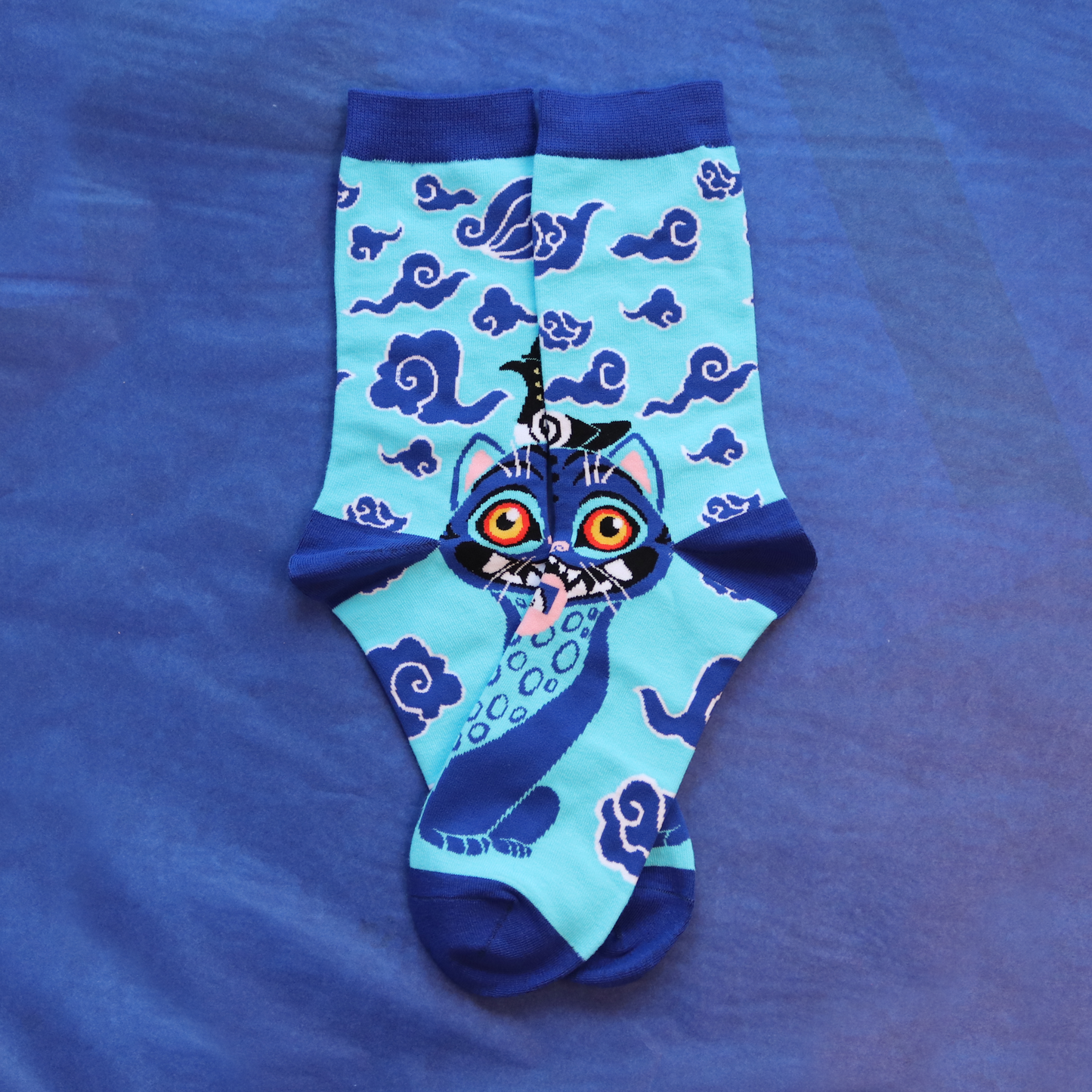 Tiger and Birdy Socks