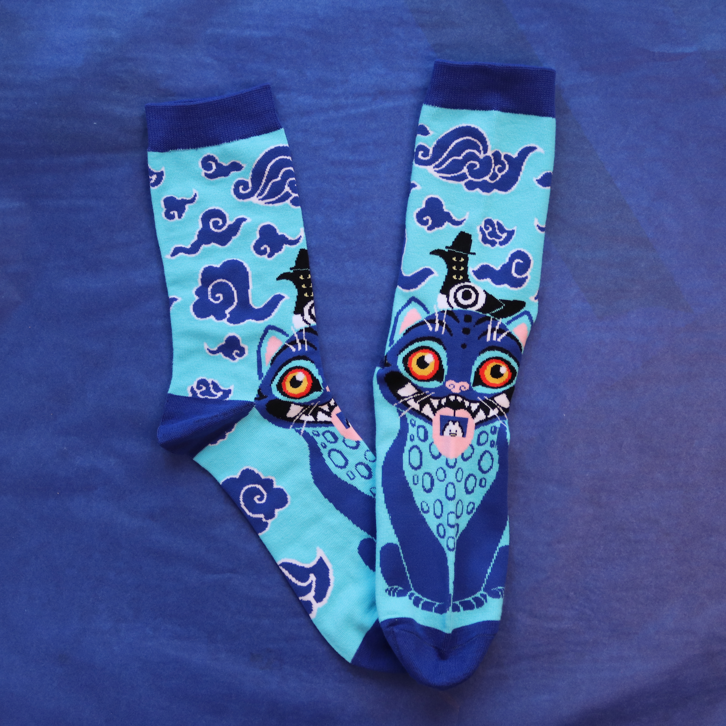 Tiger and Birdy Socks