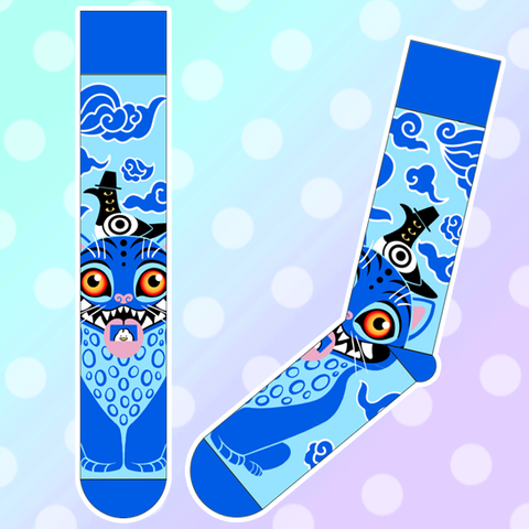 PREORDER - Tiger and Bird Socks - Limited Edition