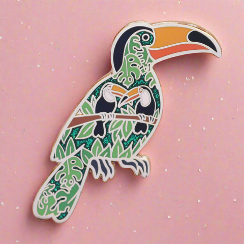 Toucan Enamel Pin