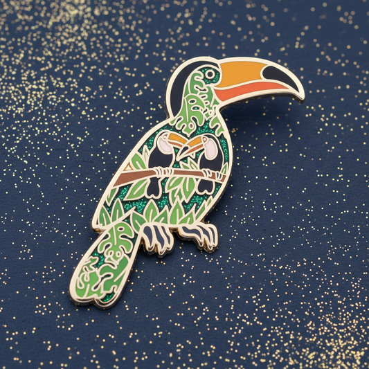 Toucan Enamel Pin