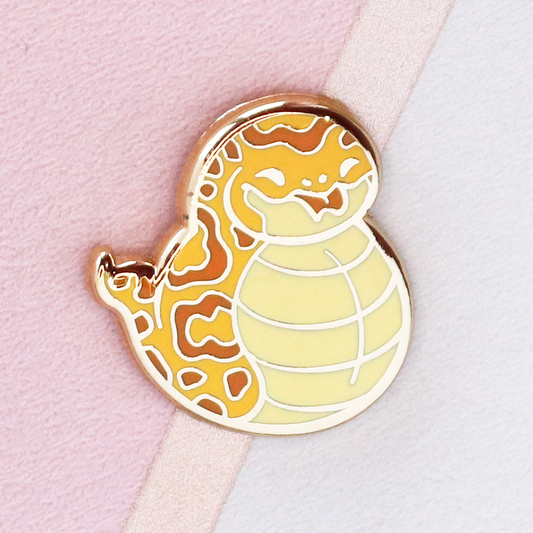 Orange Tsuchinoko Mini Pin