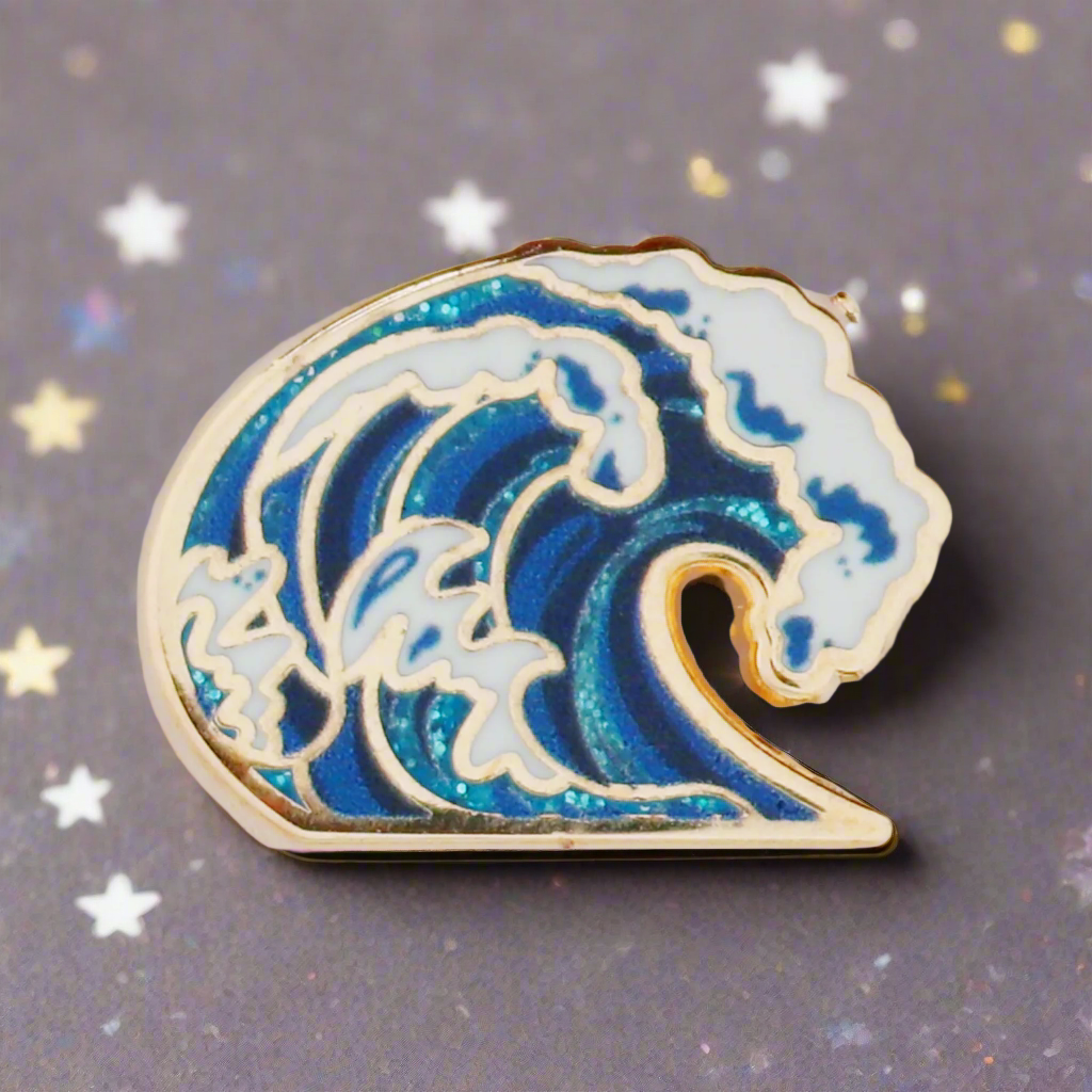 Wave Point Pin Wave Mini Pin – Pin & Tonic