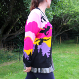 Pink Dragon Cardigan