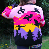 Pink Dragon Cardigan