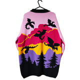 Pink Dragon Cardigan