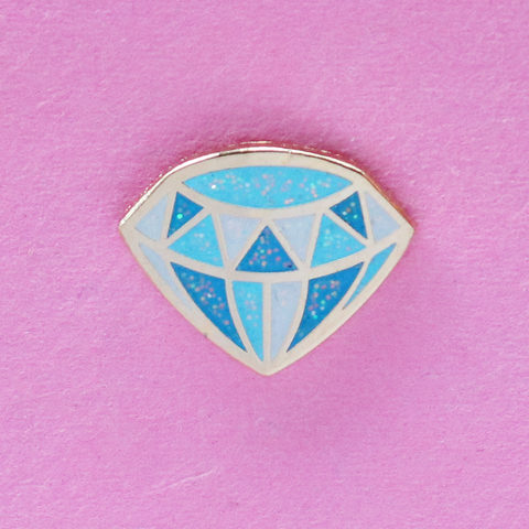 Blue Diamond Mini Pin