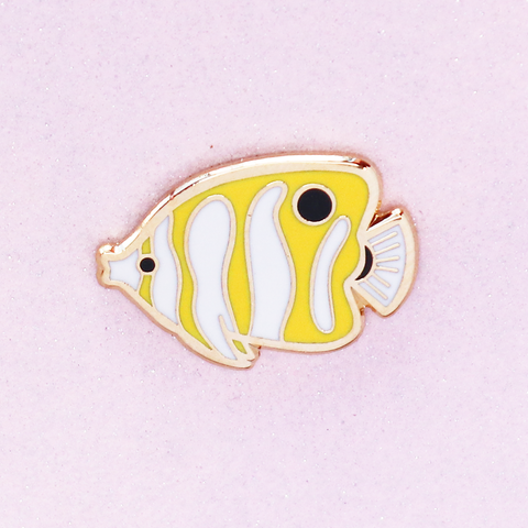 Butterfly Fish Mini Pin