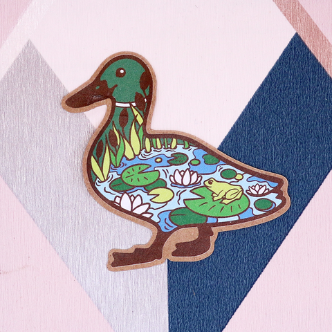 Duck Kraft Sticker