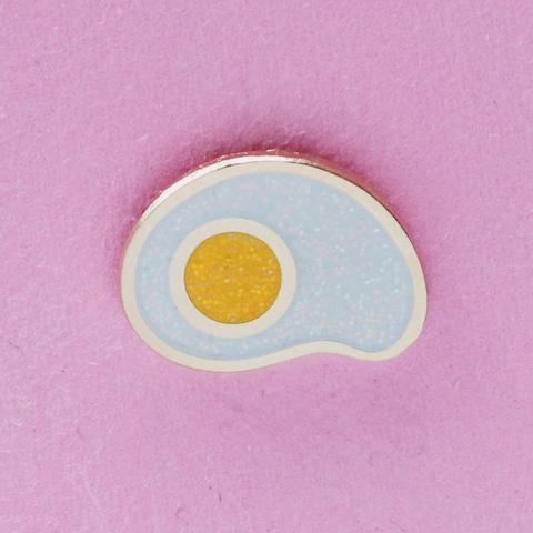 Fried Egg Mini Pin