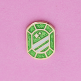 Green Stone Mini Pin