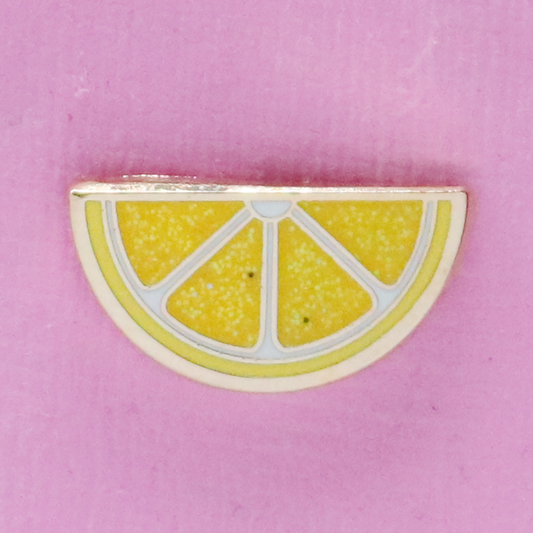 Lemon Slice Mini Pin