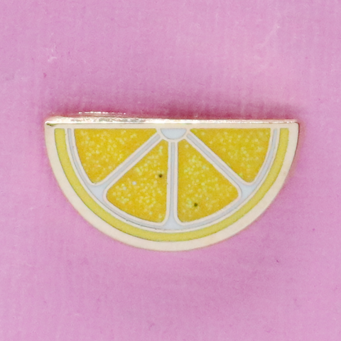 Lemon Slice Mini Pin