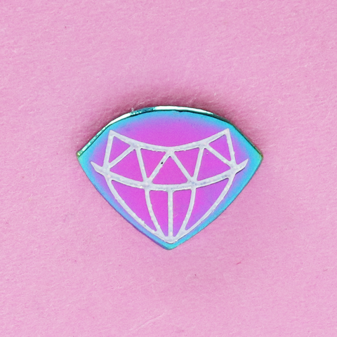 Rainbow Diamond Mini Pin