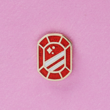 Red Stone Mini Pin