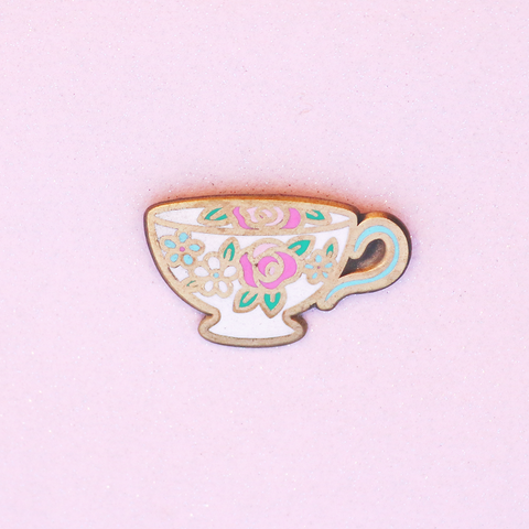 Tea Cup Mini Pin