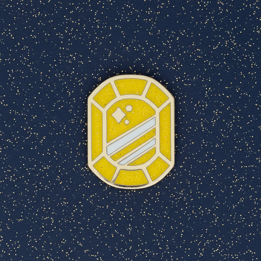 Yellow Stone Mini Pin